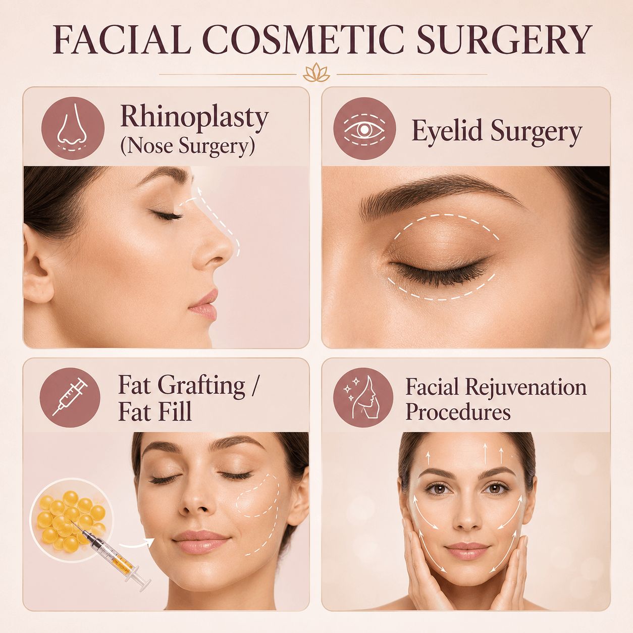 Facial Cosmetic Surgeries