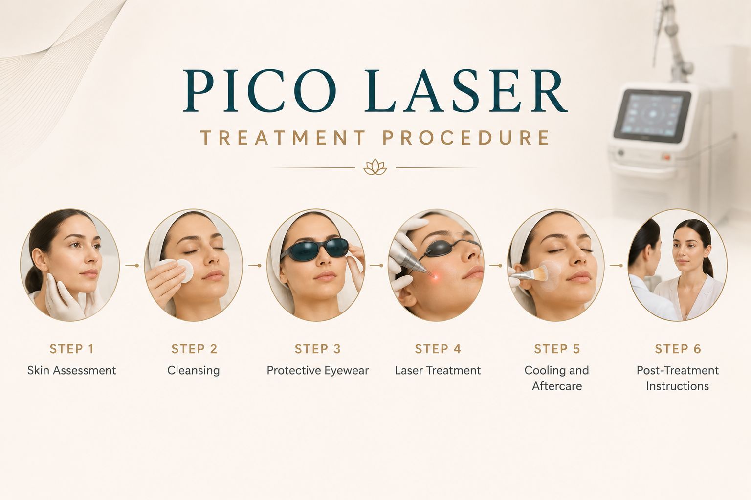 Process of Pico Laser
